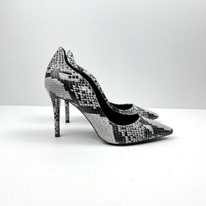 Aldo Snake Pointed Toe Heels